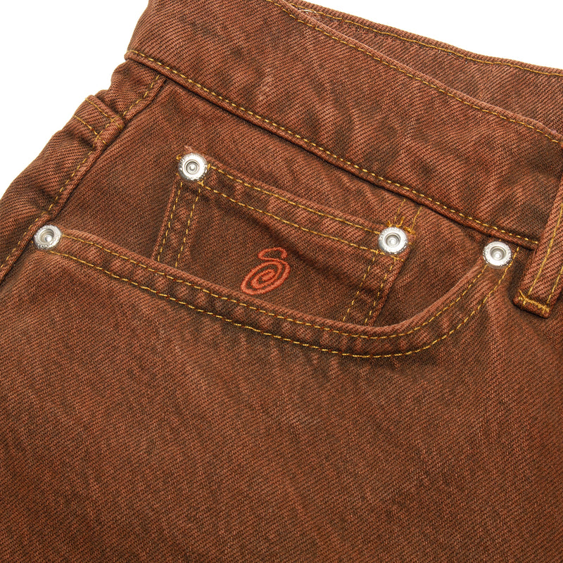 Stussy | Big Ol' Short Washed Canvas Style # 122296 Color : Clay