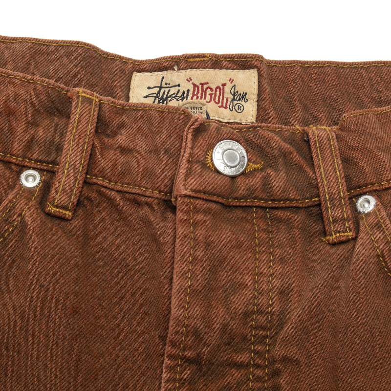 Stussy | Big Ol' Short Washed Canvas Style # 122296 Color : Clay