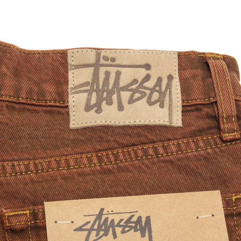 Stussy | Big Ol' Short Washed Canvas Style # 122296 Color : Clay