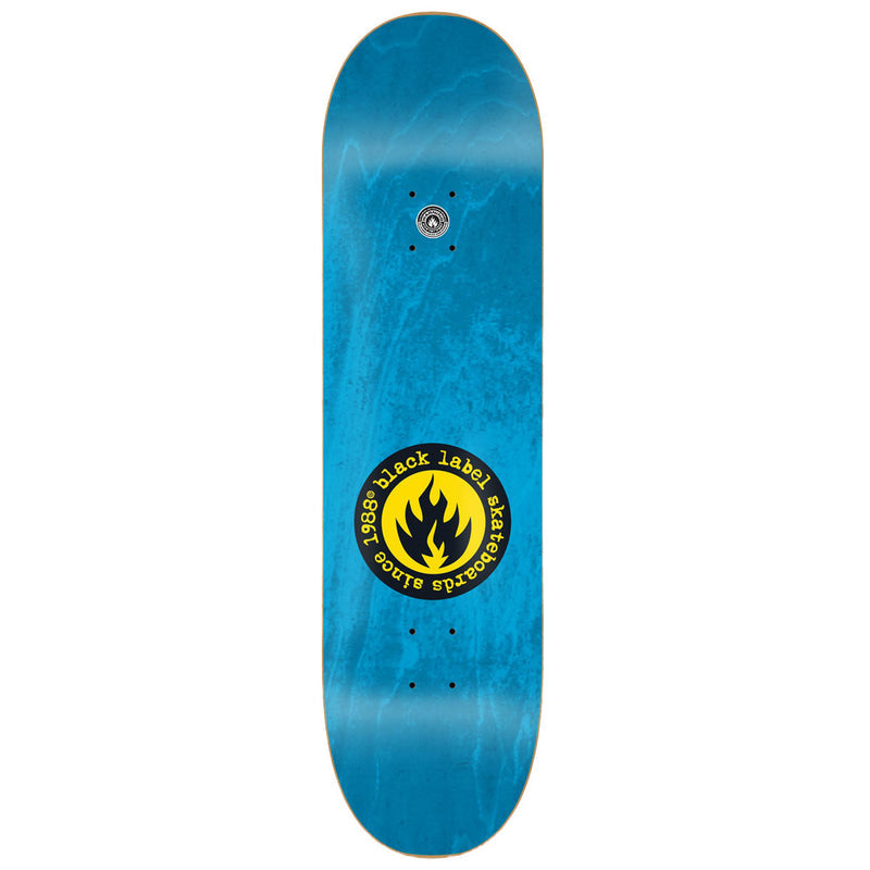 Black Label Stand By Skateboard Complete - 8.75"