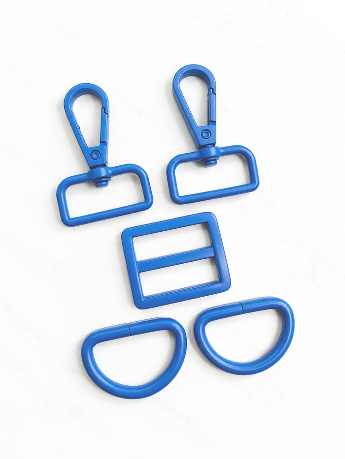 Blue Hardware / Bag Strap Kit ( 1” & 1.5” )