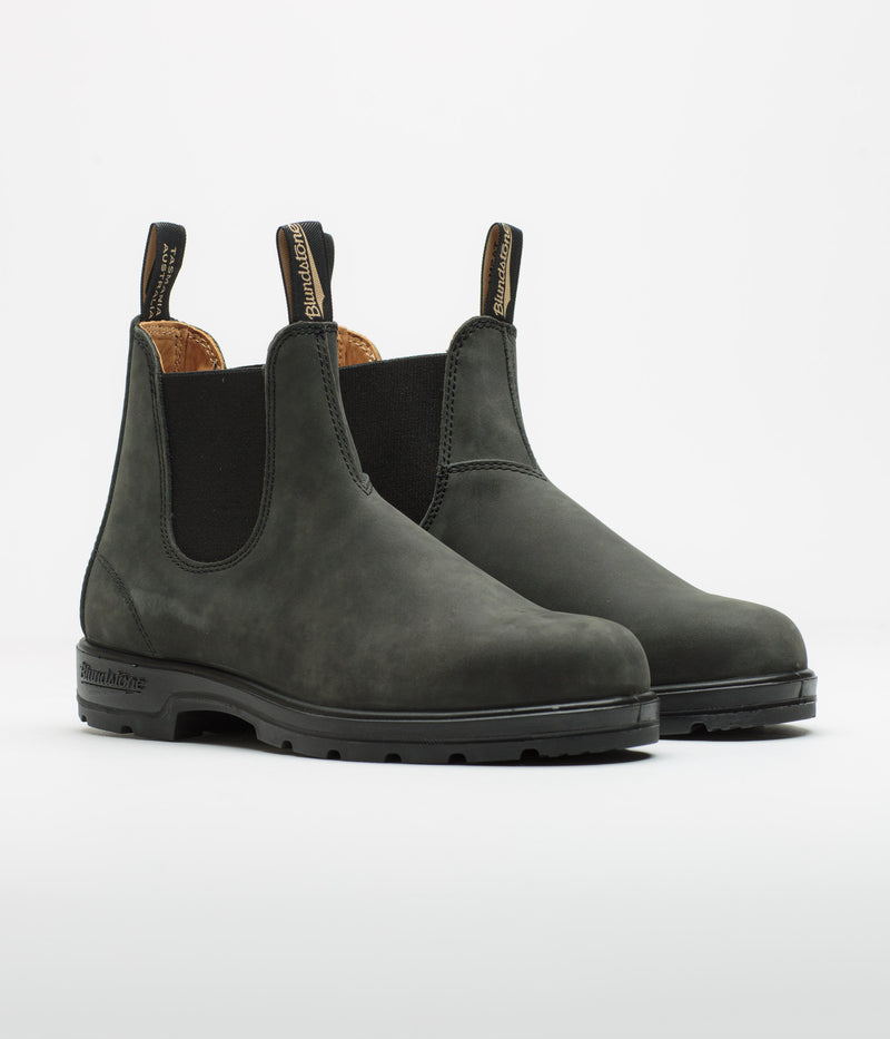 Blundstone 587 Shoes in Rustic Black
