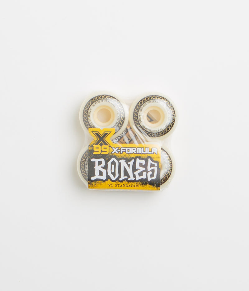 Bones X-Formula Mini Crossbones 99A V1 Standard Wheels in White and 52mm