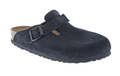 Boston Soft Footbed Black Suede
