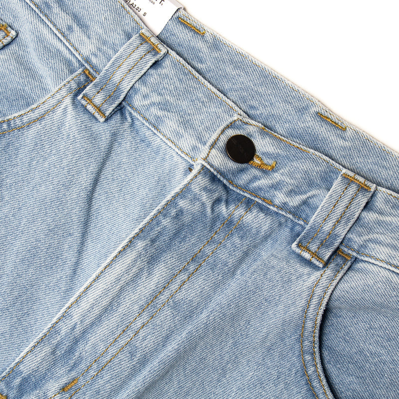 Carhartt WIP | Brandon Pant Style # I031246-01A3 Color : Blue (Heavy Stone Bleached)