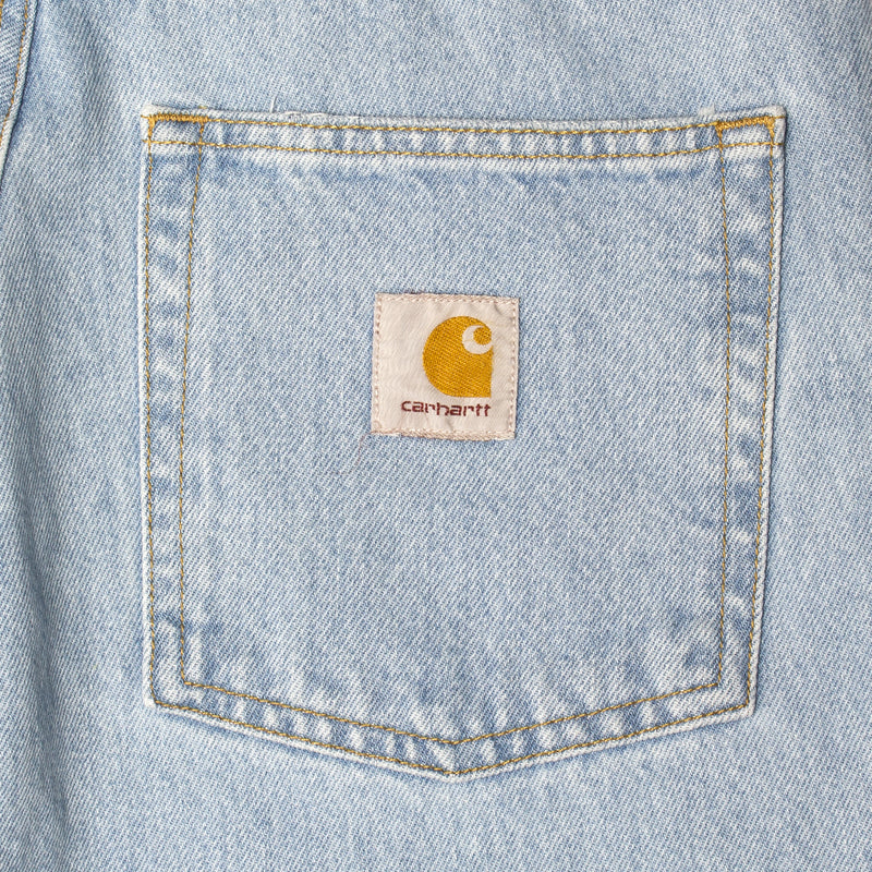 Carhartt WIP | Brandon Pant Style # I031246-01A3 Color : Blue (Heavy Stone Bleached)