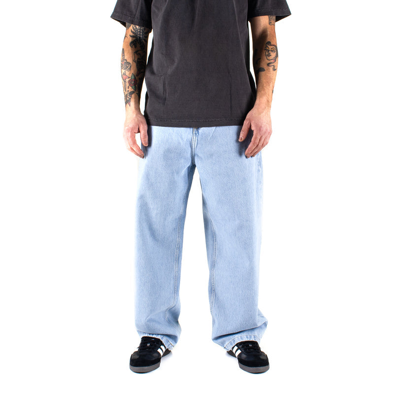 Carhartt WIP | Brandon Pant Style # I031246-01A3 Color : Blue (Heavy Stone Bleached)