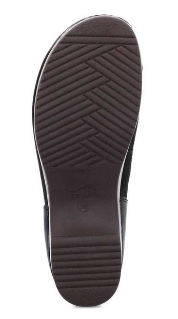 Brenna Black Burnished Suede