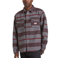 Brixton Altered Threads Long Sleeve Over Shirt - Multi Blanket Stripe