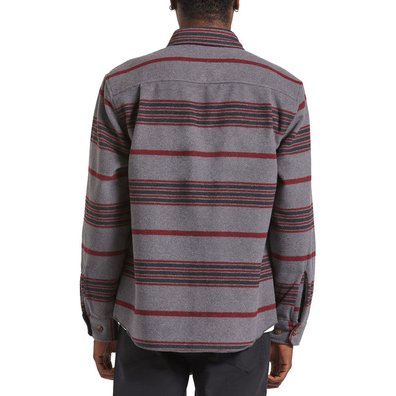 Brixton Altered Threads Long Sleeve Over Shirt - Multi Blanket Stripe