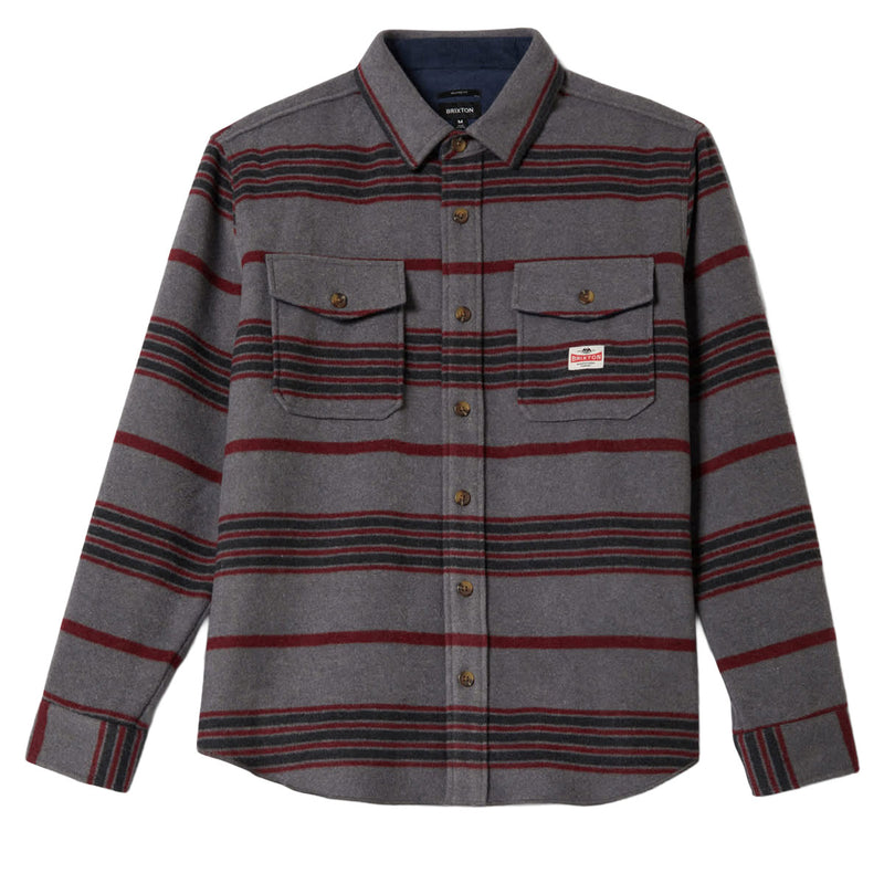 Brixton Altered Threads Long Sleeve Over Shirt - Multi Blanket Stripe