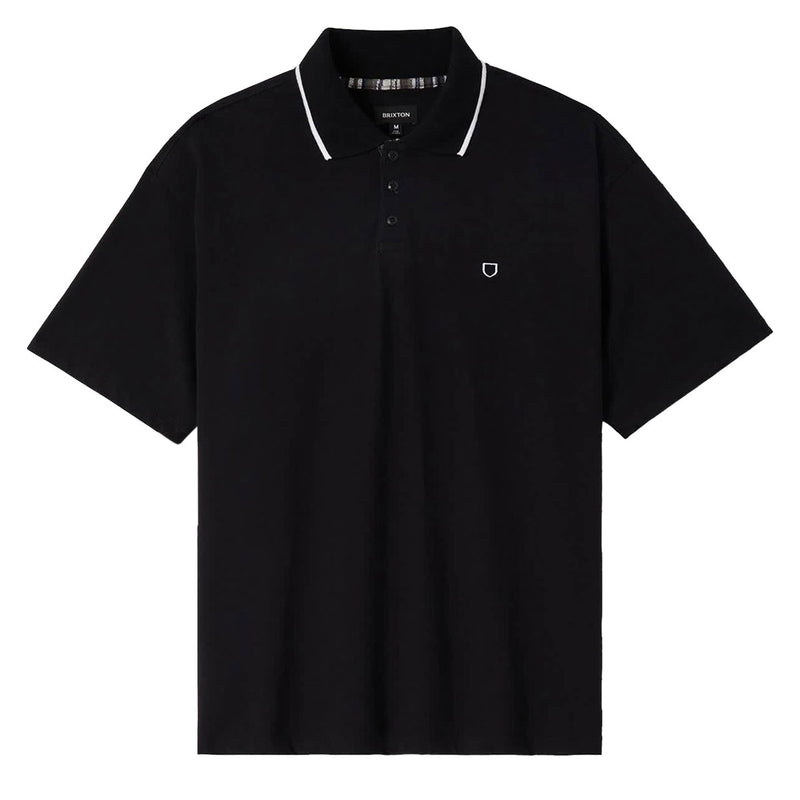 Brixton Anton Polo Shirt - Black