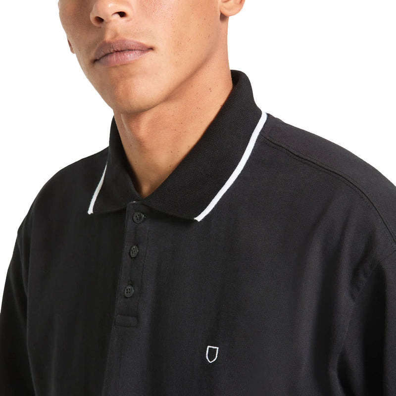 Brixton Anton Polo Shirt - Black