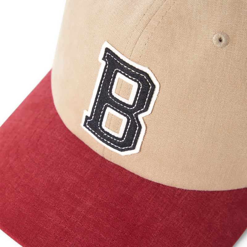 Brixton Big B Mp Hat - Sand/Burgundy