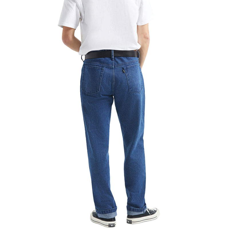 Brixton Builders 5 Pocket Jeans - Medium Wash Denim