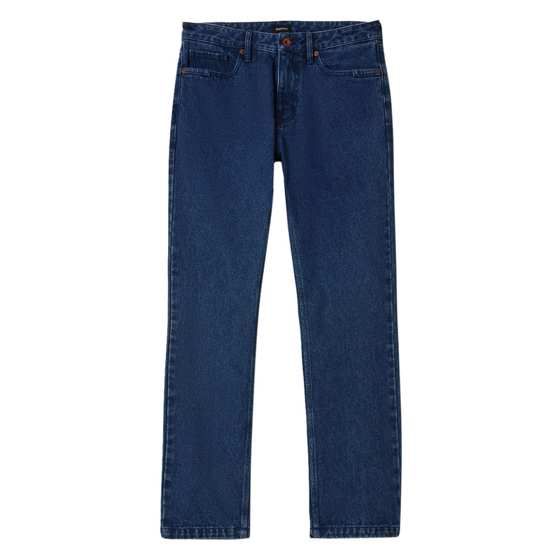 Brixton Builders 5 Pocket Jeans - Medium Wash Denim