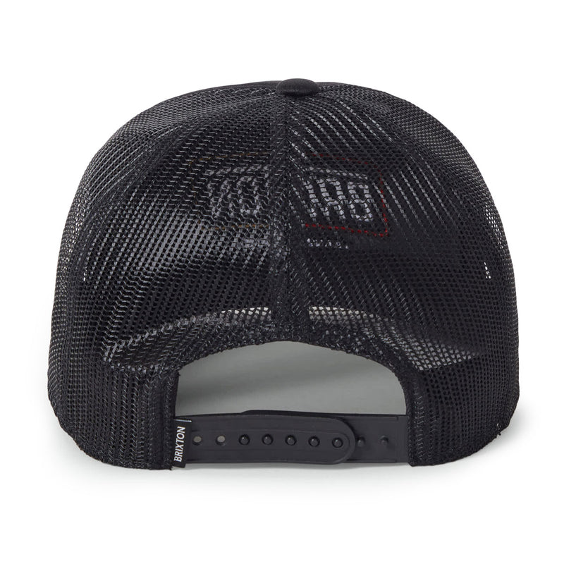 Brixton Caldwell Np Hp Trucker Hat - Black/Black