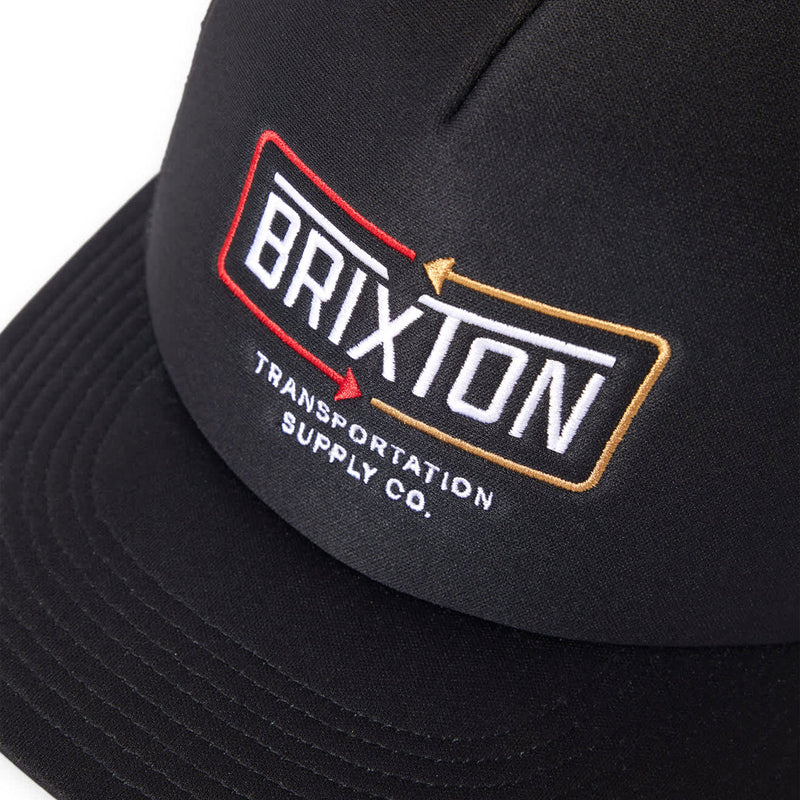 Brixton Caldwell Np Hp Trucker Hat - Black/Black