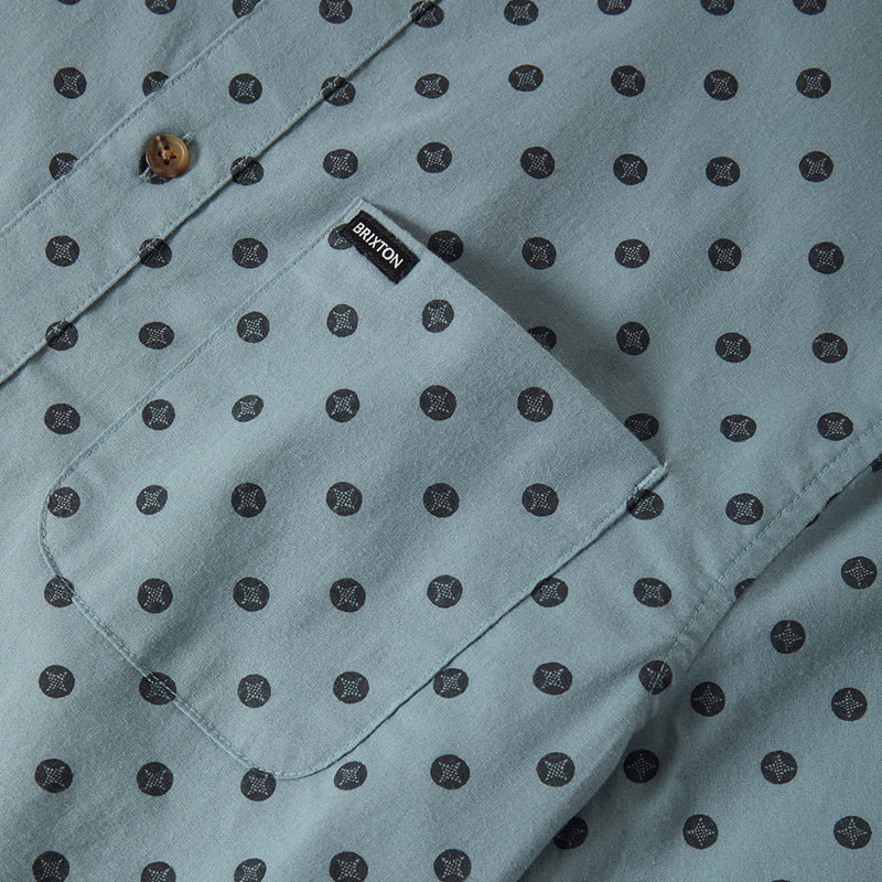 Brixton Charter Print Shirt - Micro Street Tile