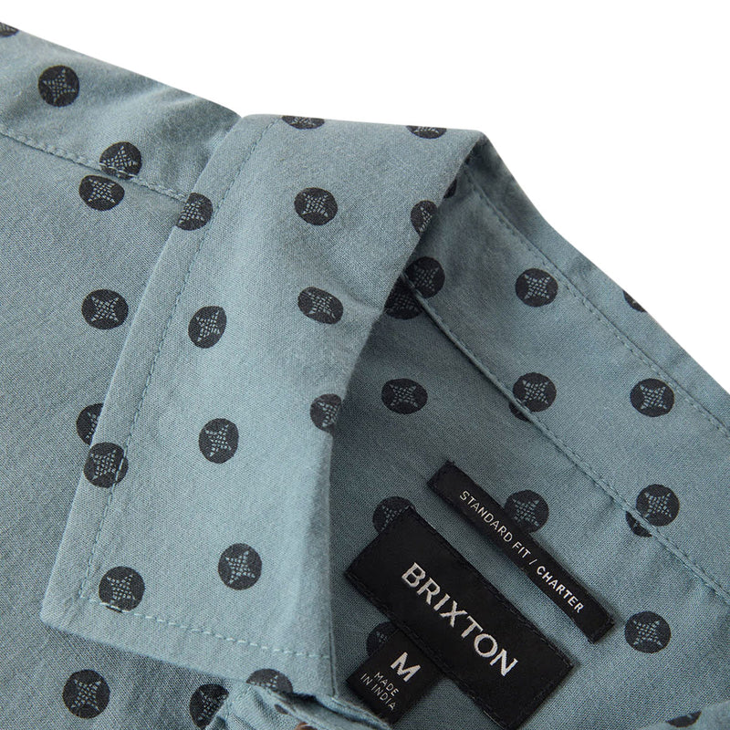 Brixton Charter Print Shirt - Micro Street Tile