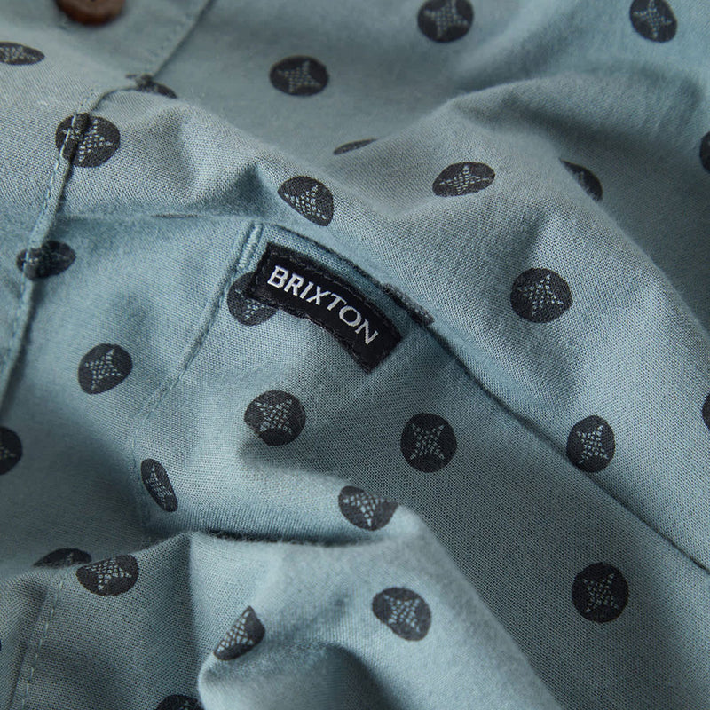 Brixton Charter Print Shirt - Micro Street Tile