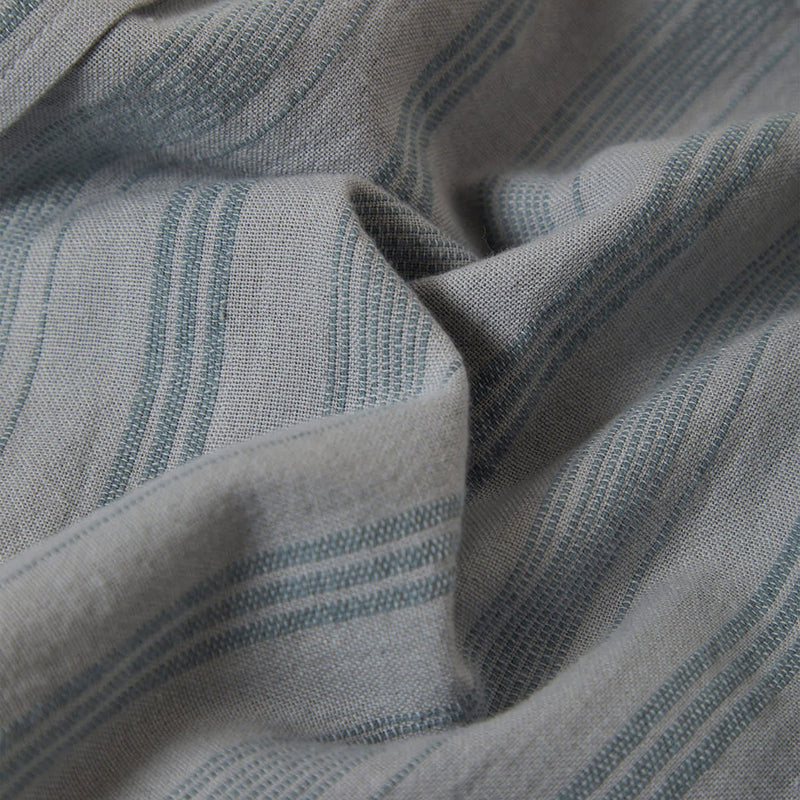 Brixton Cru Striped Dobby Shirt - Trooper