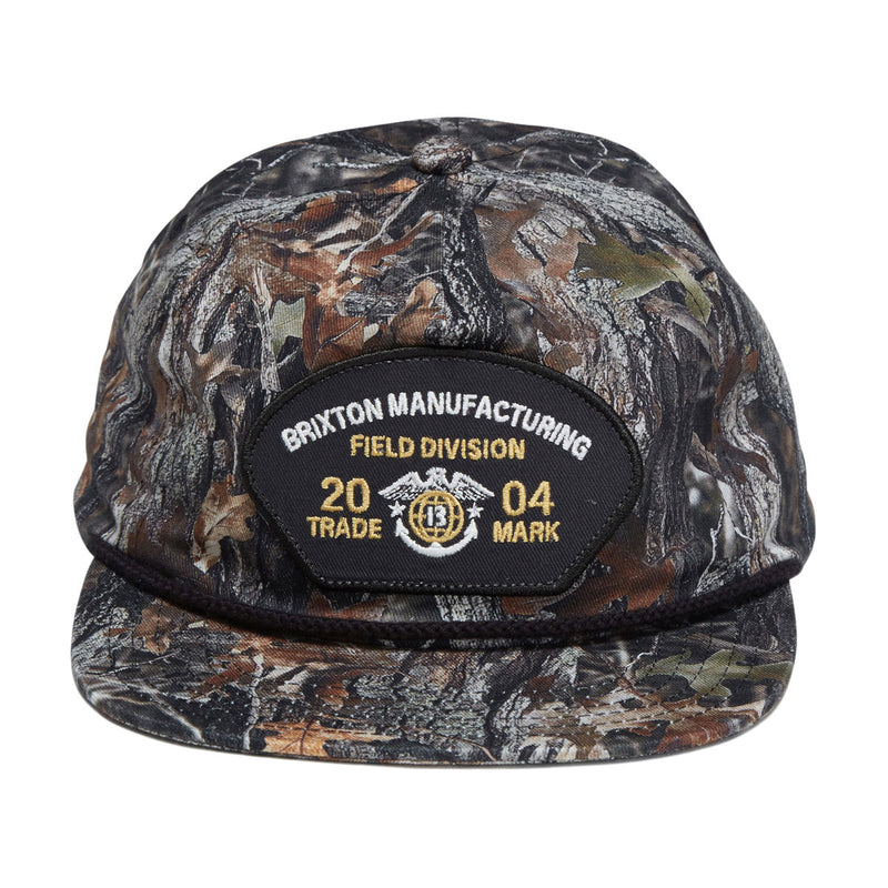 Brixton Division Np Mp Snapback Hat - Tree Camo