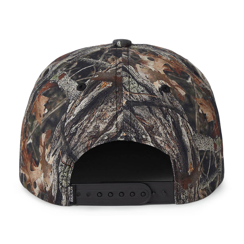 Brixton Division Np Mp Snapback Hat - Tree Camo