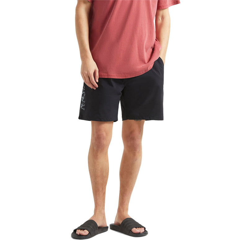 Brixton Everyday Hybrid 7" Shorts - Black/White