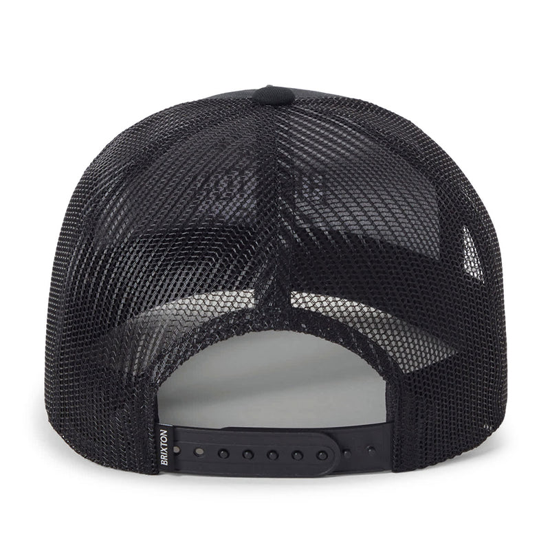 Brixton Fremont C Np Mp Trucker Hat - Black/Black