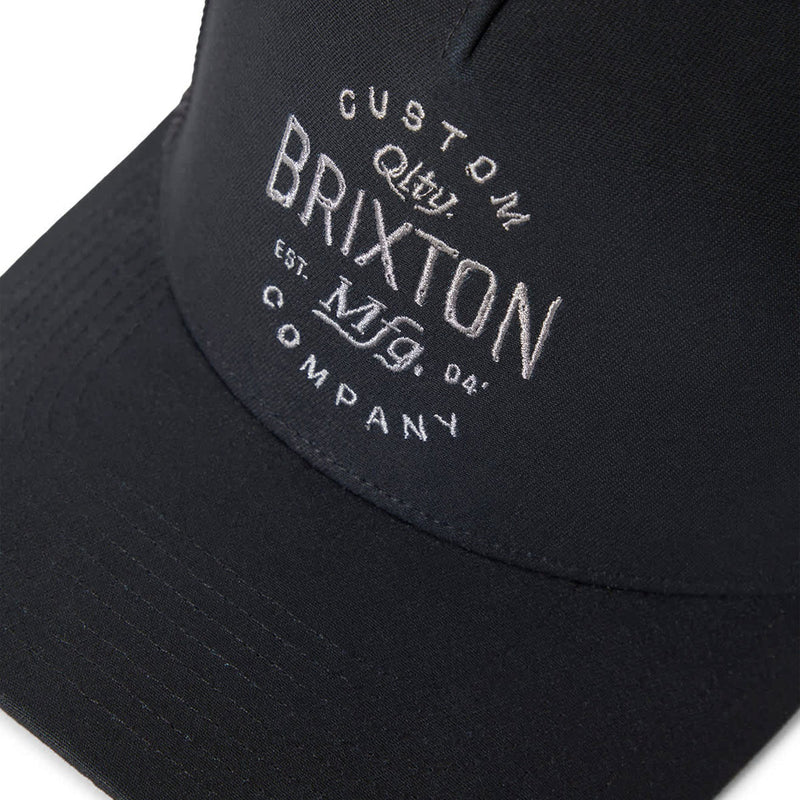 Brixton Fremont C Np Mp Trucker Hat - Black/Black