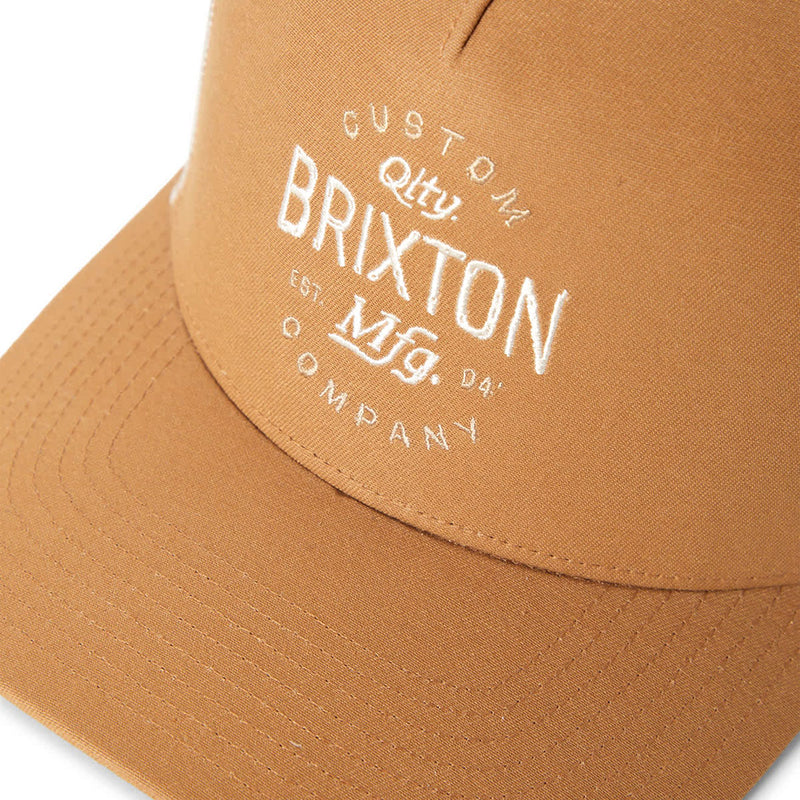 Brixton Fremont C Np Mp Trucker Hat - Copper/Sand