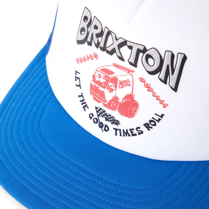 Brixton Garnet Np Hp Trucker Hat - Royal/White/Royal