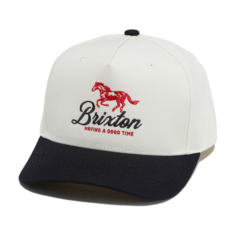 Brixton Good Times C Mp Snapback Hat - Black/Whitecap