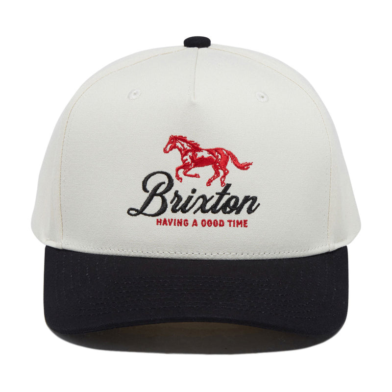 Brixton Good Times C Mp Snapback Hat - Black/Whitecap
