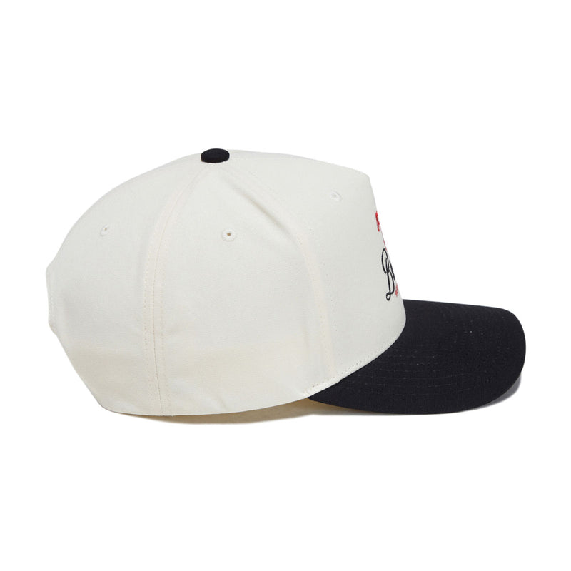 Brixton Good Times C Mp Snapback Hat - Black/Whitecap