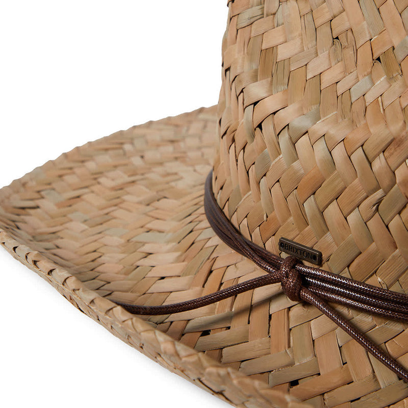 Brixton Houston II Straw Cowboy Hat - Tan