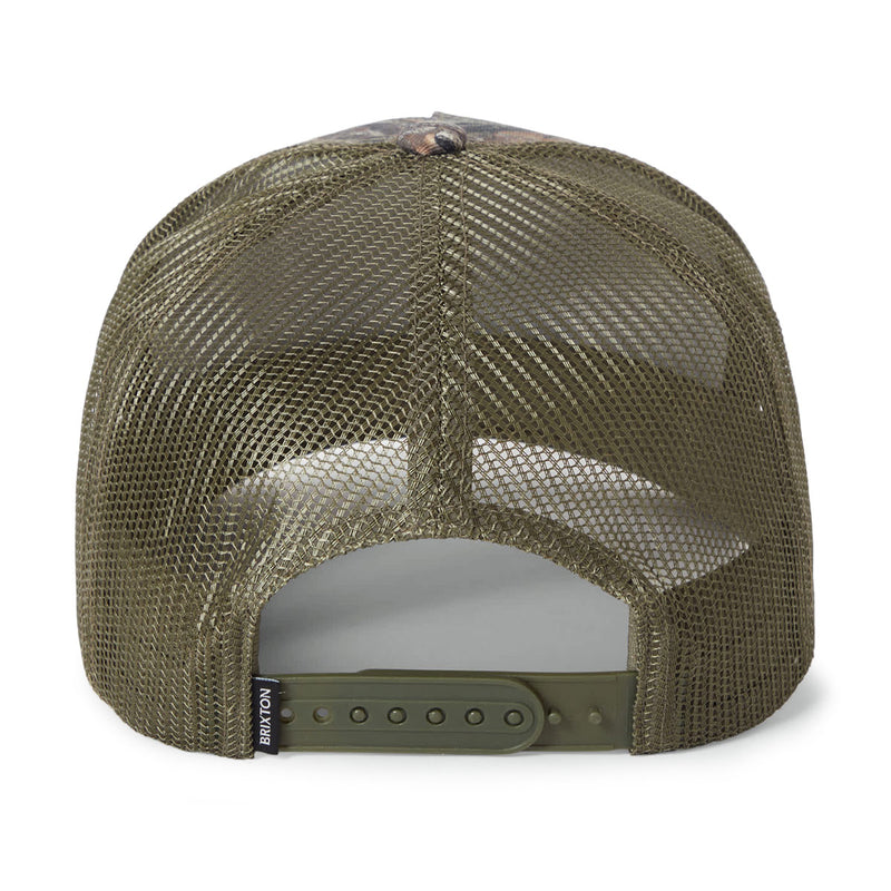 Brixton Hubal C Np Mp Trucker Hat - Tree Camo/Olive