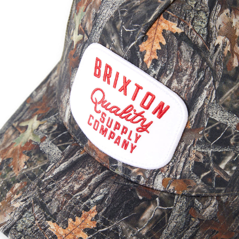 Brixton Hubal C Np Mp Trucker Hat - Tree Camo/Olive