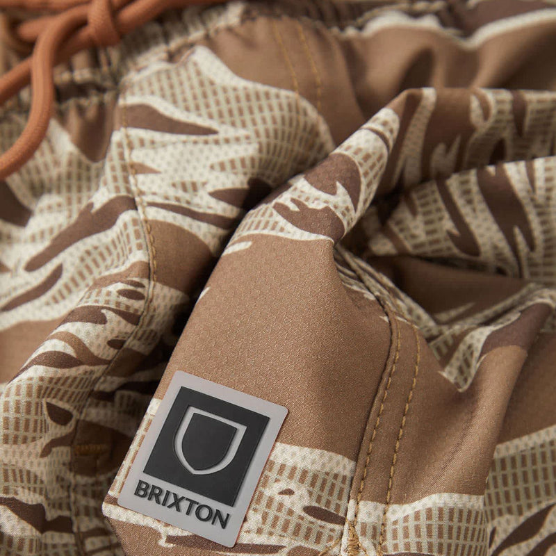 Brixton Journey Active Shorts - Desert Tiger Camo
