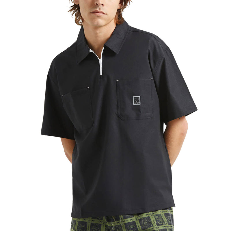 Brixton Journey Lightweight Shirt - Black