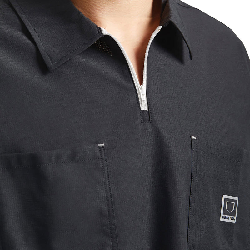 Brixton Journey Lightweight Shirt - Black