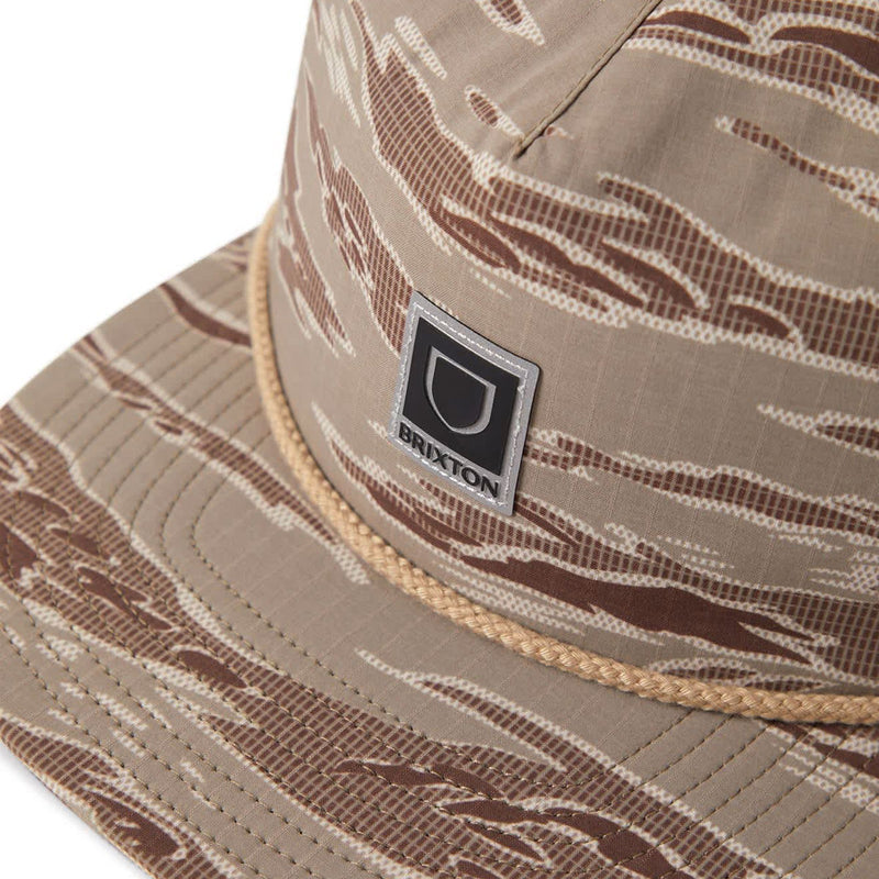 Brixton Journey Mp Performance Snapback Hat - Desert Tiger Camo
