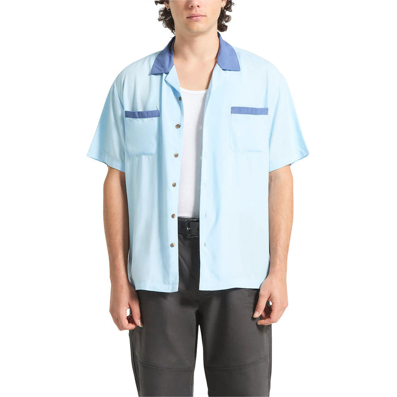 Brixton Lafayette Shirt - Blue Aura