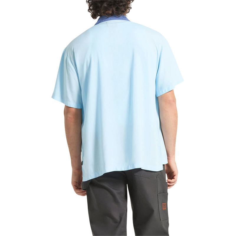 Brixton Lafayette Shirt - Blue Aura