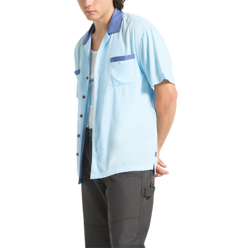 Brixton Lafayette Shirt - Blue Aura