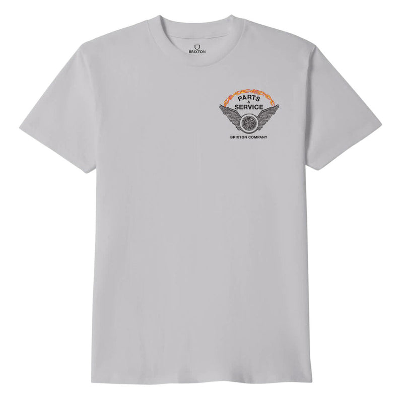 Brixton Leeway T-Shirt - Pebble Stone Worn Wash