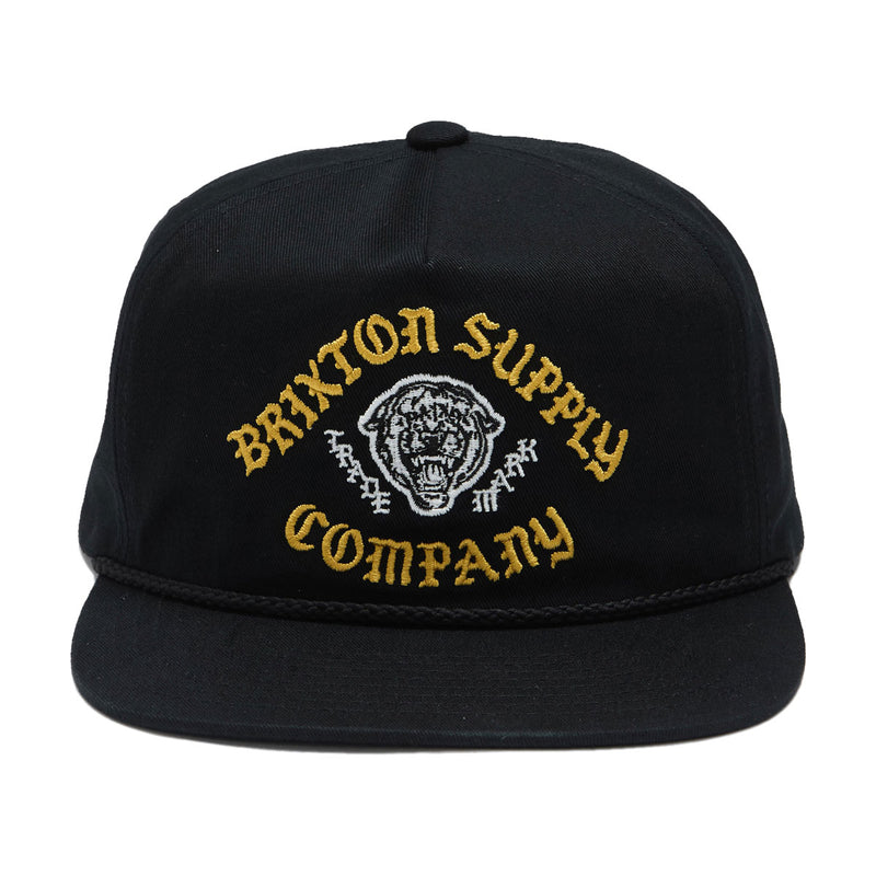 Brixton Morado Mp Snapback Hat - Black