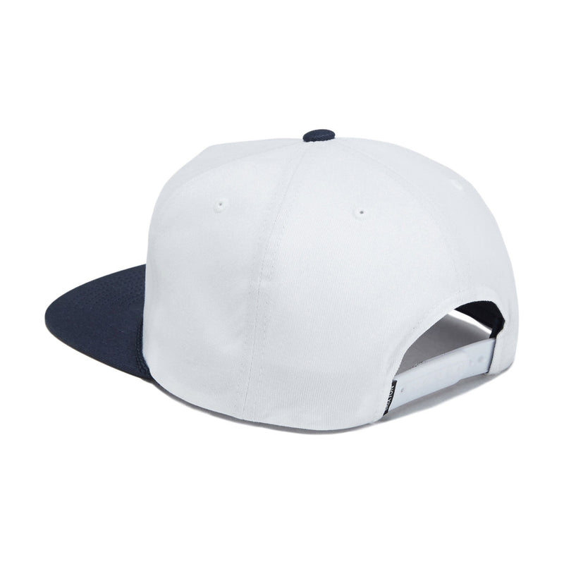 Brixton Morado Mp Snapback Hat - Midnight Blue/White