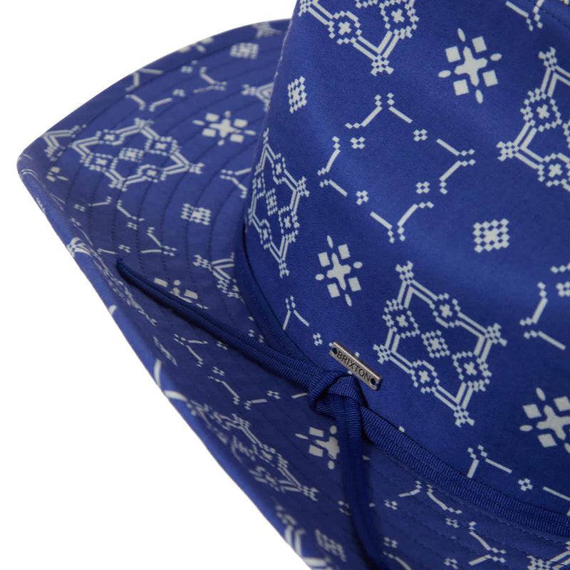 Brixton Odessa Cowboy Hat - Sunrise Blue/White